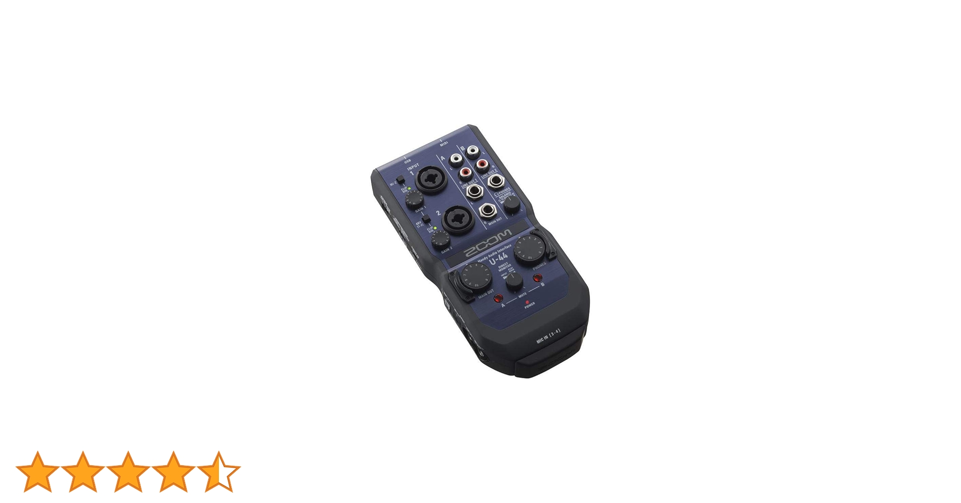 Amazon.co.jp: Zoom U-44チャンネルオーディオインターフェース